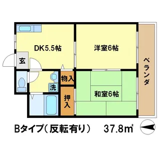 ハイツウィンズ【1階】の間取り