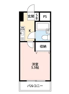リエス西船橋【2階】の間取り