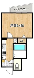 リルシア王子【2階】の間取り