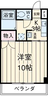 すずめレジデンス【302号室】の間取り