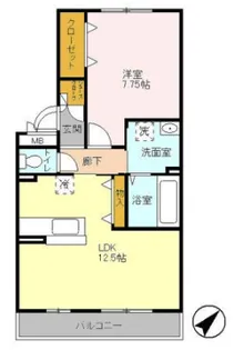リビングタウン北越谷 B【3階】の間取り