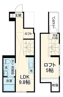 Pura Vidaナゴヤドーム前(プラヴィダナゴヤドーム前)【1階】の間取り