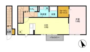 キュート【2階】の間取り