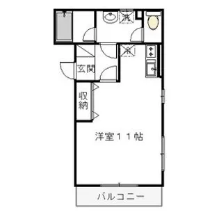 ミオ・コルテ【3階】の間取り