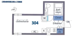 ミレドゥーエ笹塚【2階】の間取り