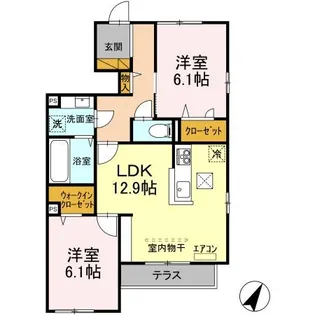 ラピスラズリ【1階】の間取り