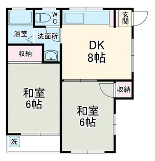 加藤ビル【206号室】の間取り