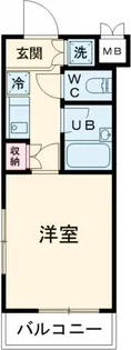 ルーブル西荻窪【3階】の間取り