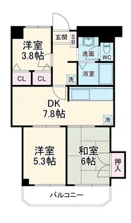 トーカド宮崎台【5階】の間取り