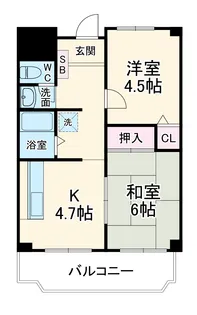 トーカド宮崎台【3階】の間取り