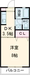 フレグランスMOTO【2階】の間取り