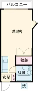 ベルメゾン【1階】の間取り