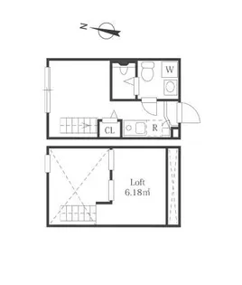 ハーモニーテラス綾瀬Ⅴ【2階】の間取り