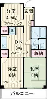 大竹ビル【501号室】の間取り