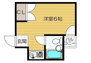 サンクトゥス【4階】の間取り