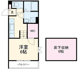 タカラコート II【1階】の間取り