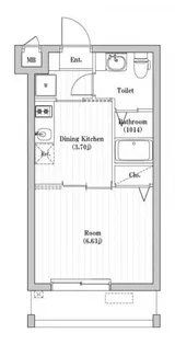 アーバンパーク六町【3階】の間取り