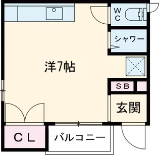 ベルエトワール【1階】の間取り