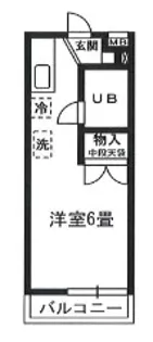 CREATIF中野【801号室】の間取り