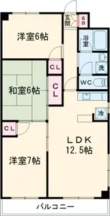 パークコート【4階】の間取り