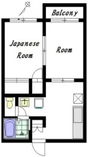 OーTIAS Ⅱ【2階】の間取り