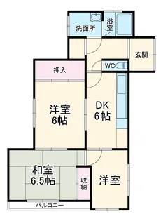 レジデンス小沢【3A号室】の間取り