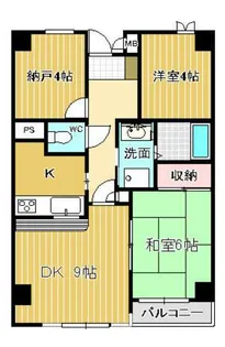 ノバ相模原【0301号室】の間取り