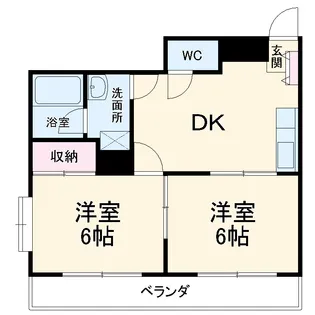 YFC南台【3階】の間取り