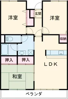 アーバンコートK【302号室】の間取り