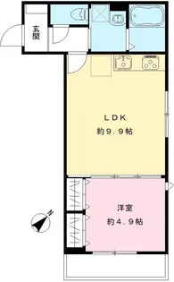 Shin Prana シンプラーナ【2階】の間取り