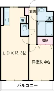 ミウ・プリマヴェーラ【2階】の間取り