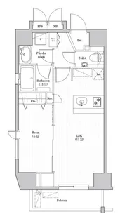 オーパスホームズ大泉学園Ⅰ【8階】の間取り