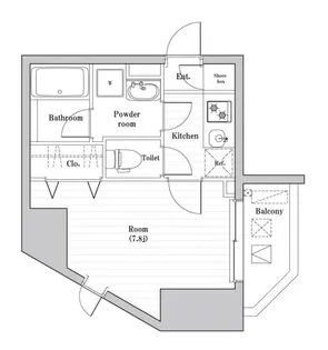 オーパスホームズ大泉学園Ⅰ【8階】の間取り