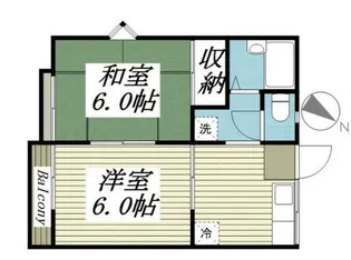 ドエル泉【2階】の間取り