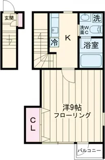 Westy 葵【2階】の間取り
