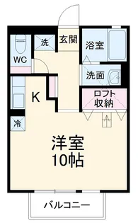 エクセル【1階】の間取り