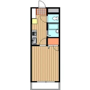 グレイスコート【2階】の間取り