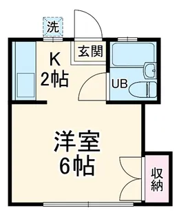 ベルシャンブル【203号室】の間取り