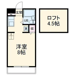 メゾン西大平Ⅱ【2階】の間取り