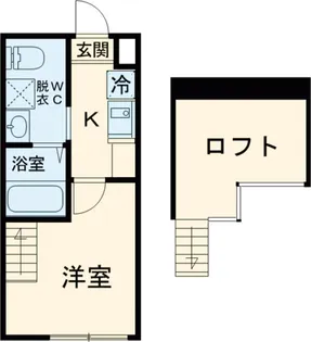 ハルティーニ【2階】の間取り