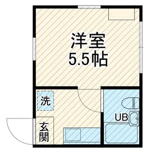 ホワイトキャビン高舟【3階】の間取り