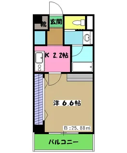 メルヴェイユ【1階】の間取り