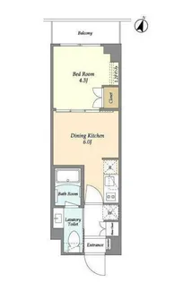 ベルファース駒沢三丁目【3階】の間取り