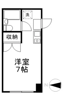 タロハウス【103号室】の間取り