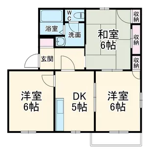 ラピス【2階】の間取り