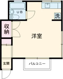 サンライト松江【2階】の間取り