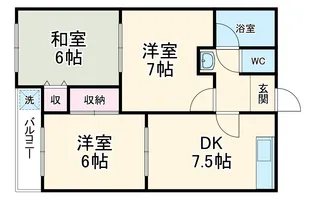ファインA【2階】の間取り
