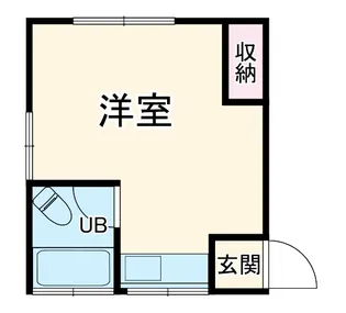 メゾンリエール【2階】の間取り