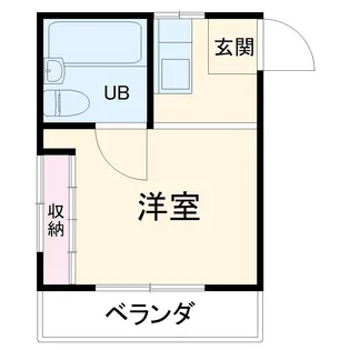 ダイヤハイツ【103号室】の間取り