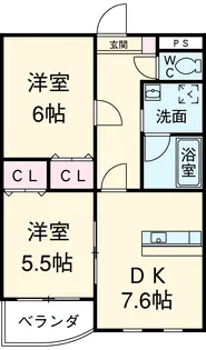 パピーガーデン【5階】の間取り